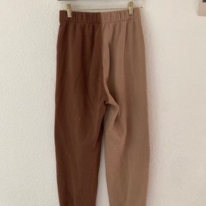 Hollister tan/brown ultra high rise sweatpants